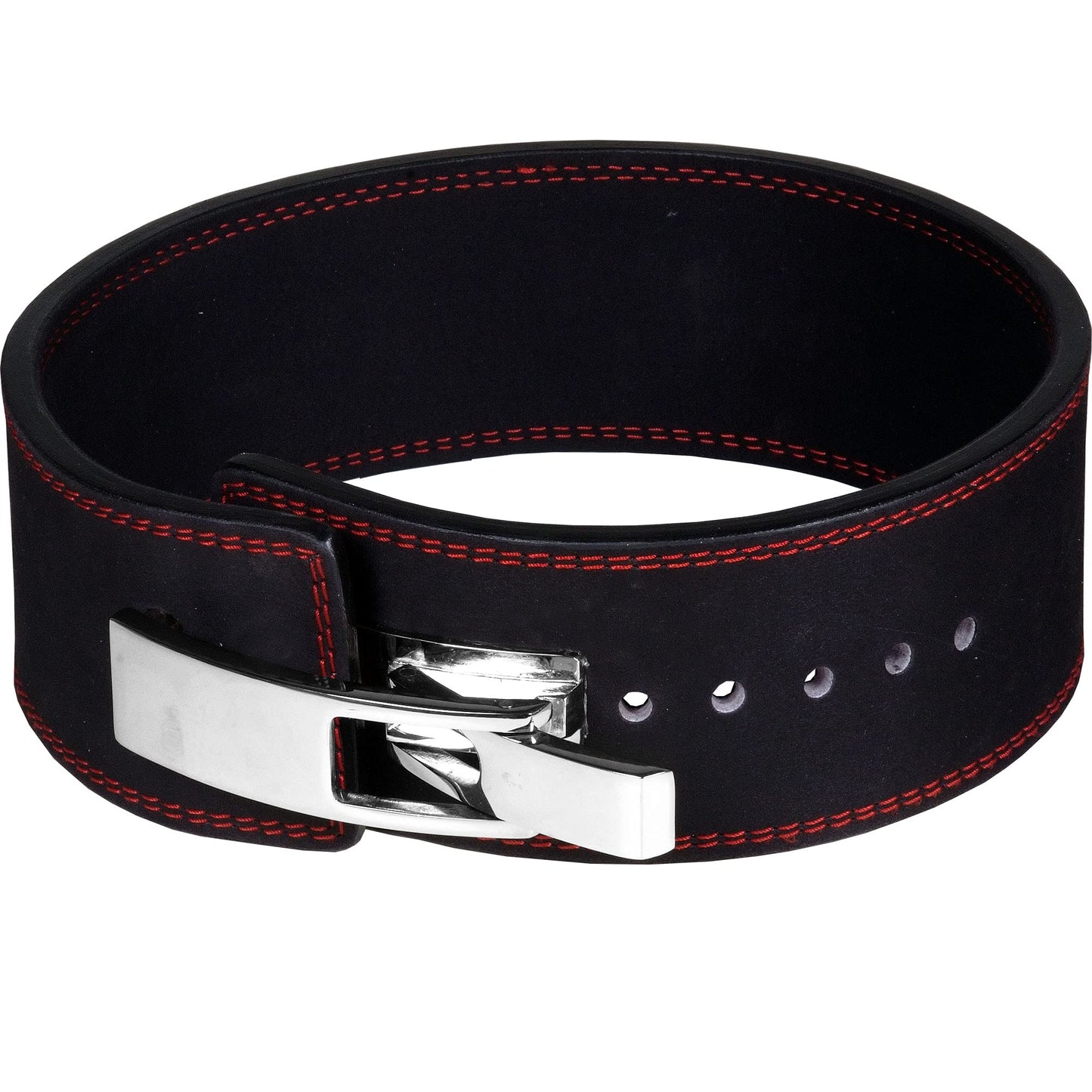 IBRO Powerlifting Lever Gym Belt – Power 10MM Extreme Heavy Duty Genuine Leather Belts - Squats