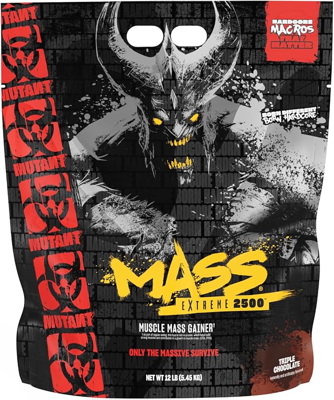 Mutant Mass Extreme Gainer ??Whey Protein Powder ??Build Muscle Size and Strength ??High Density