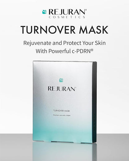 REJURAN® Turnover Mask, c-PDRN® (5ea) ??Original Salmon DNA for Firming, Hydration, Repairing &