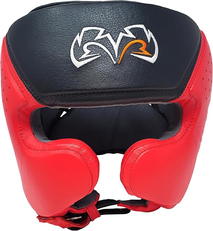 RIVAL Boxing RHG10 Intelli-Shock Headgear, D3O Front and Side Padding, Hook and Loop Back