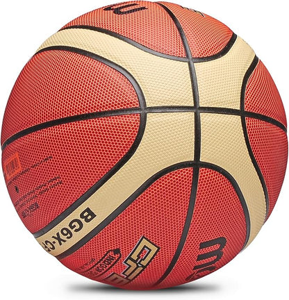 Training Soft Touch Rubber and Faux Leather Fighting Basketball, High Bounce Indoor Outdoor
