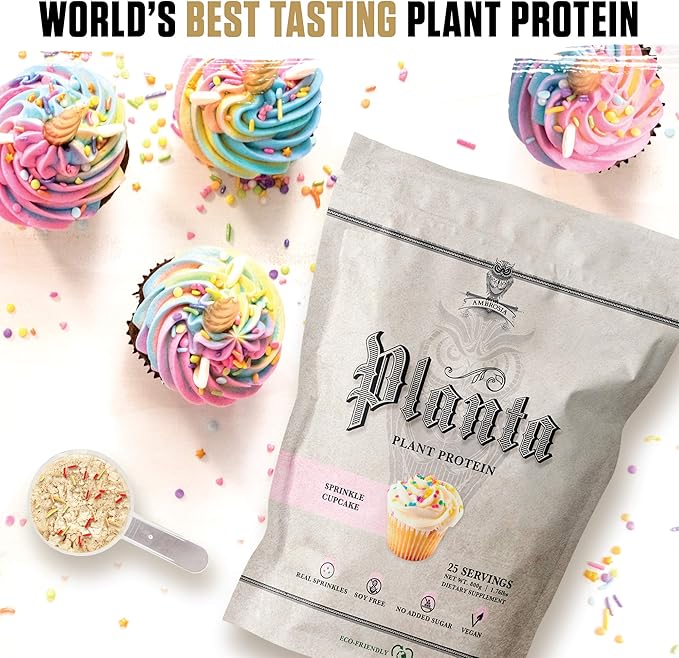 Ambrosia Planta - Premium Plant-Based Protein | Vegan & Keto Friendly | Gourmet Flavors with No