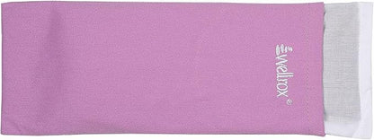 Weighted Eye Pillow - Flaxseeds & Lavender Eye Pillow Weighted for Restorative Yoga, Meditation &