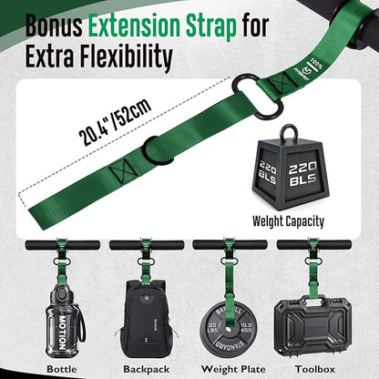 FitBeast Forearm Strengthener & Forearm Exerciser, Wrist Roller with Thicker Handle, Forearm