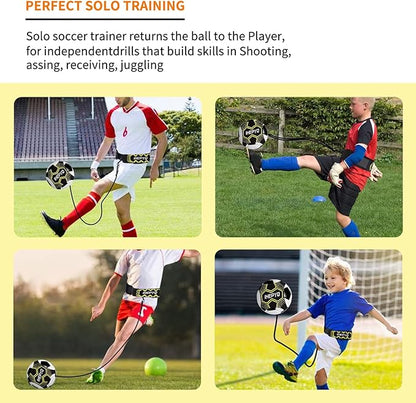 Soccer Agility Training Equipment Set, 12 Rung 20Ft Agility Ladder, 12 Disc Cones, 4 Steel Stakes
