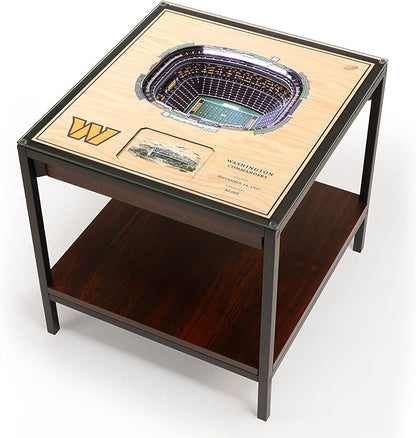 YouTheFan NFL 25-Layer StadiumViews Lighted End Table