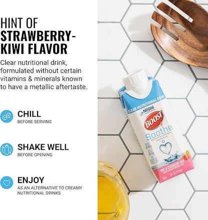 BOOST Soothe Clear Nutritional Drink ??Cooling sensation - 300 Calories - 10 g Protein from Whey
