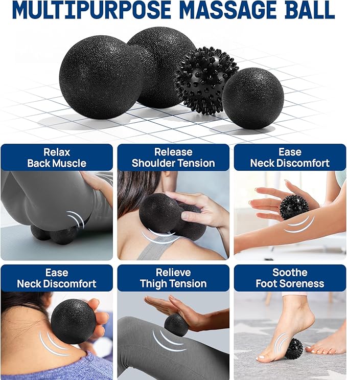 Yes4All High-Density EPP Round Back Roller Foam, Exercise Foam Roller for Yoga, Pilates &
