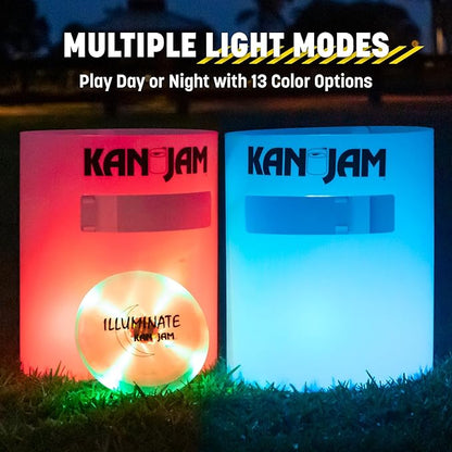 Kan Jam Disc Toss Game - American Made Outdoor Game for The Backyard, Beach, Park, Tailgates