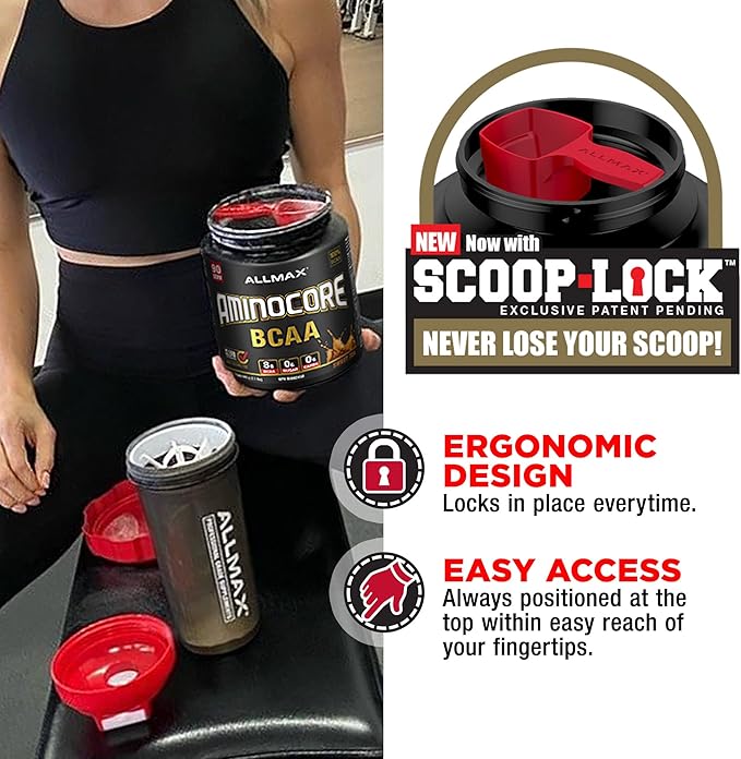 ALLMAX Nutrition AMINOCORE BCAA Powder, 8.18 Grams of Amino Acids, Intra and Post Workout Recovery