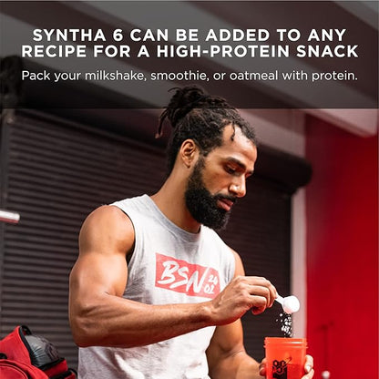 BSN SYNTHA-6 Whey Protein Powder, Micellar Casein, Milk Protein Isolate Powder, Vanilla Ice Cream