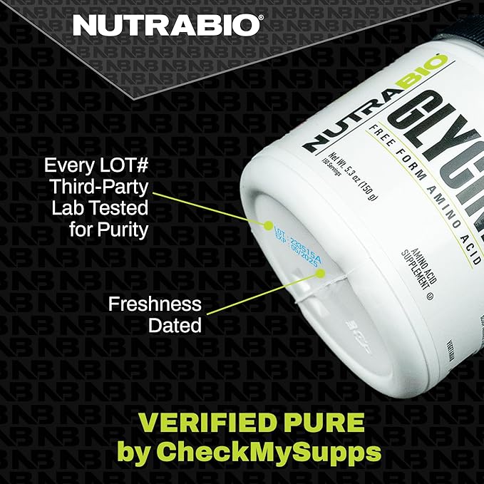 NutraBio L-Leucine Supplement - Optimal Amino Acid for Muscle Growth & Recovery - Naturally