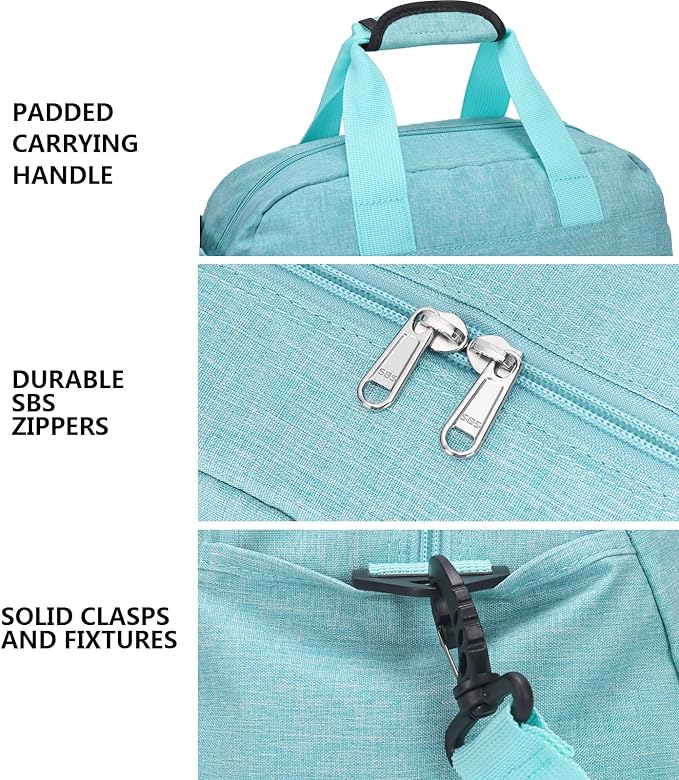 14 inch Small Gym Bag for Women & Men, Mini Duffel Bag for Travel Sports Lightweight Carry On Bag