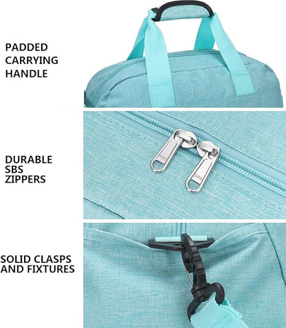 14 inch Small Gym Bag for Women & Men, Mini Duffel Bag for Travel Sports Lightweight Carry On Bag