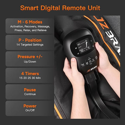Sequential Air Compression Recovery System : Professional Sequential Compression Boots for Fast