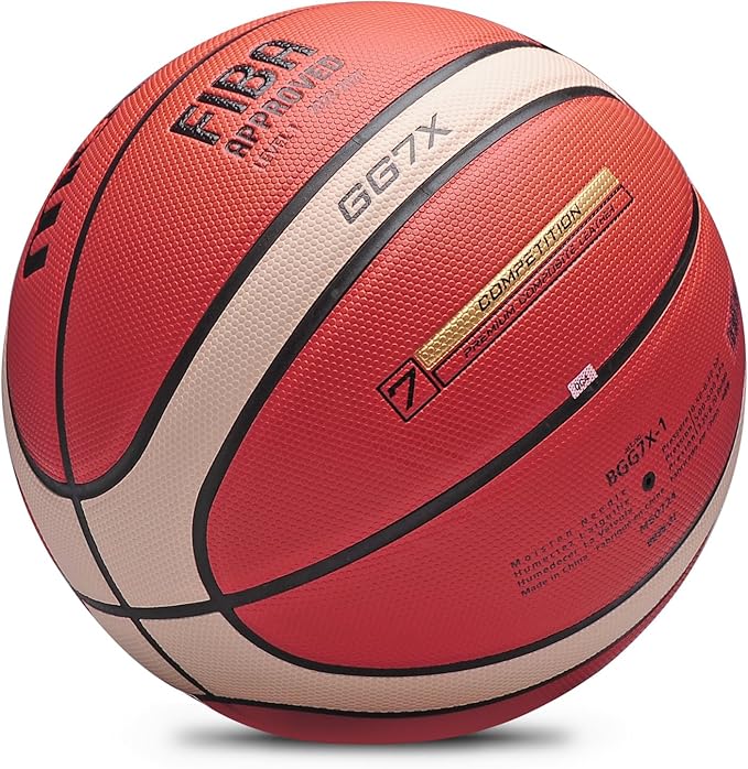Training Soft Touch Rubber and Faux Leather Fighting Basketball, High Bounce Indoor Outdoor