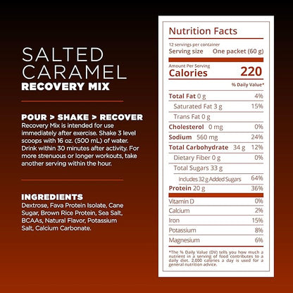 Tailwind Nutrition Recovery Mix, 20 Grams Complete Protein, Carbohydrates, and Electrolytes Powder