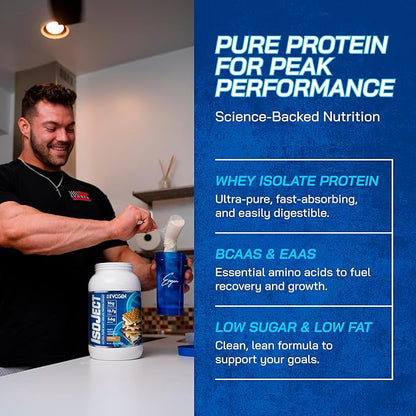 Evogen Isoject - Whey Protein Isolate | Ultra-Pure Whey Protein Powder with Ignitor Enzymes, BCAAs