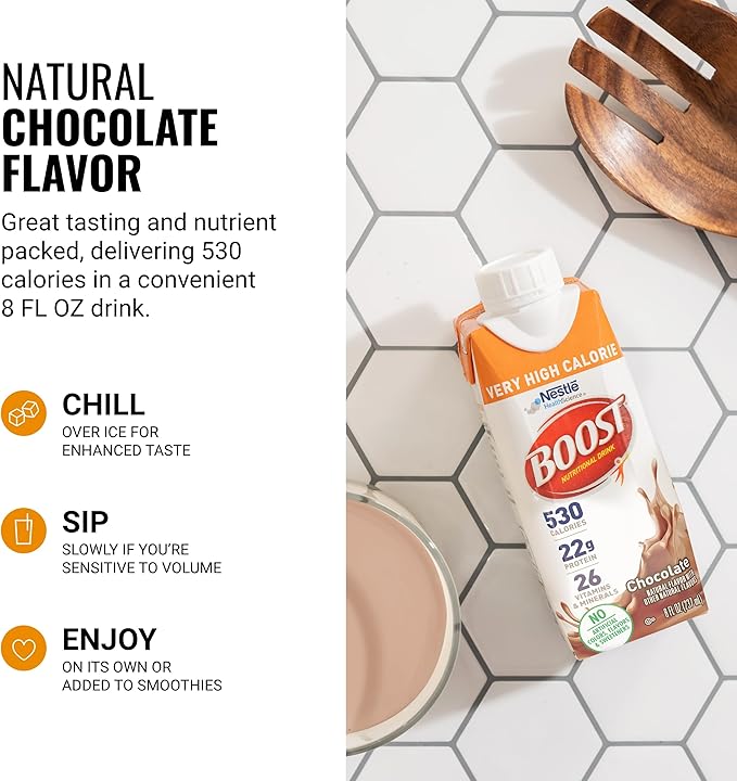 BOOST Very High Calorie Nutritional Drink ??Helps Weight Gain & Maintenance - 530 Calories - 26