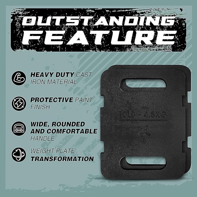 Yes4All Adjustable Ruck Weight with Straps for Rucking, Swings, Squat & Strength Training