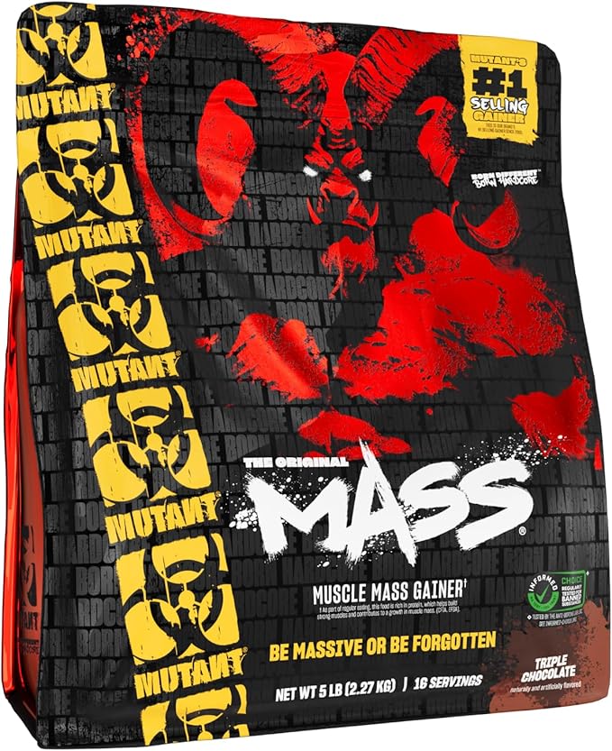 Mutant Mass | Weight Mass Gainer Protein Powder - high Calorie Protein Powder for Mass gain