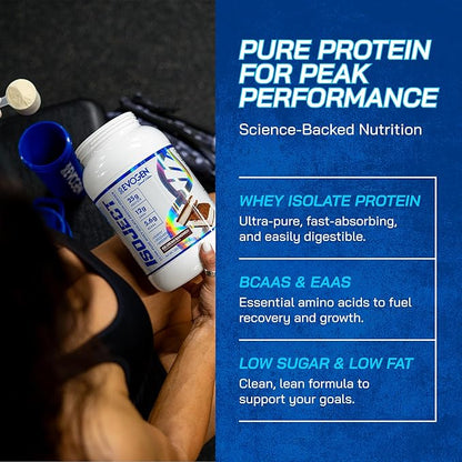 Evogen Isoject - Whey Protein Isolate | Ultra-Pure Whey Protein Powder with Ignitor Enzymes, BCAAs