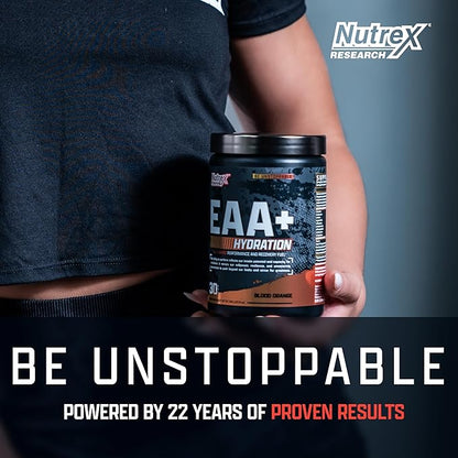 Nutrex Research EAA Hydration | EAAs + BCAAs Powder | Muscle Recovery, Strength, Muscle Building