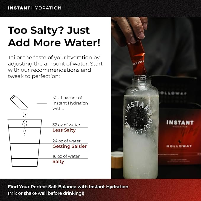 Instant Hydration Electrolytes Powder Packets - Mango Pineapple Drink Mix - Zero Sugar - Keto