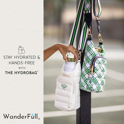 WanderFull® Original HydroBag® Collection, Water Bottle Holder w/Strap & Phone Pocket, Hands-Free