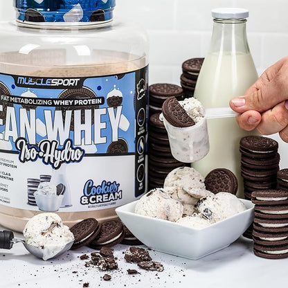 Musclesport Lean Whey Revolution?? Whey Protein Isolate with Hydrolyzed Whey - Low Calorie, Low