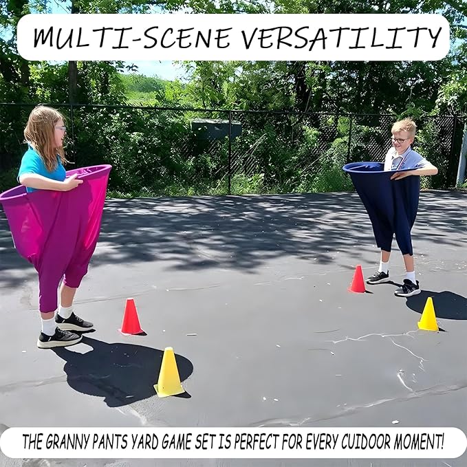 Granny Pants Yard Game, Granny Pants Outdoor Game, YardGames for Adults, with Bouncy Balls and