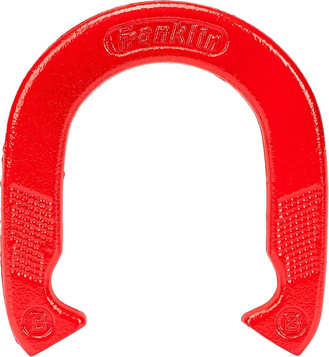 Franklin Sports Horseshoes Set - Metal Horseshoe Game Set for Adults + Kids - Official Weight Steel