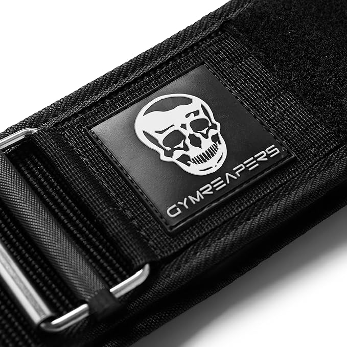 Gymreapers Quick Locking Weight Lifting Belt for Men Gym Belt for Powerlifting Deadlift Belt with 4