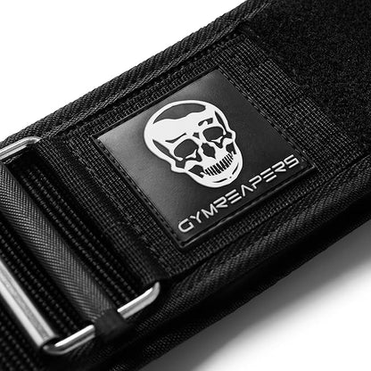 Gymreapers Quick Locking Weight Lifting Belt for Men Gym Belt for Powerlifting Deadlift Belt with 4