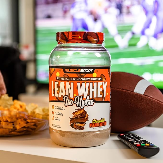 Musclesport Lean Whey Revolution??Protein Powder - Whey Protein Isolate - Low Calorie, Low Carb