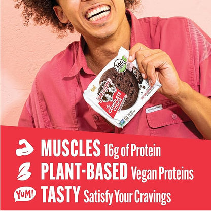 Lenny & Larry's The Complete Cookie, Big Time Brownie, Soft Baked, 16g Plant Protein, Vegan