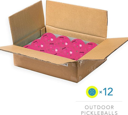 Franklin Sports X-40 Outdoor Pickleballs - Official Ball of USA Pickleball, APP Tour + US Open