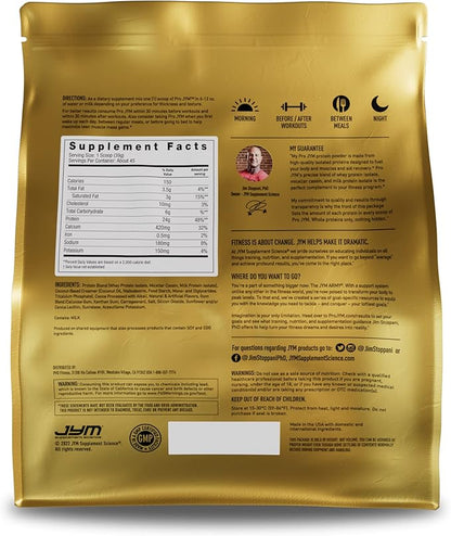 Pro JYM Chocolate Mousse Protein Powder - Whey Protein Isolates, Casein, & Milk Protein, Lean