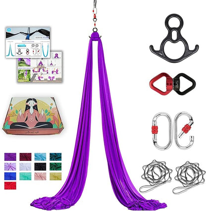 Aerial Silks 11 Yards Aerial Silks For Home Aerial Yoga Swing Aerial Yoga Hammock Swing Aerial Silk