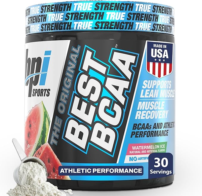 BPI Sports Best BCAA Powder - Muscle Recovery Support - Branched Chain Amino Acids | Building