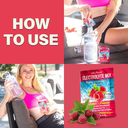 Dr. Price’s Electrolyte Mix | Sugar-Free Hydration Powder with 72+ Trace Minerals | No Sugar