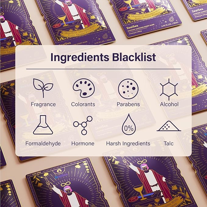 ZealSea Collagen Face Masks Skincare, Triple Collagen Mascarillas para la cara for Women