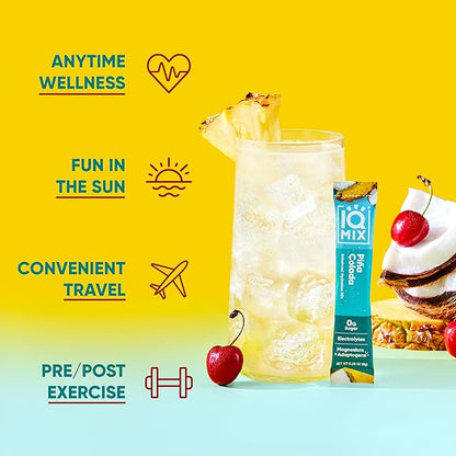 IQMIX Hydration Electrolyte Powder – 4-in-1 Formula for Hydration, Mental Clarity, Mood and