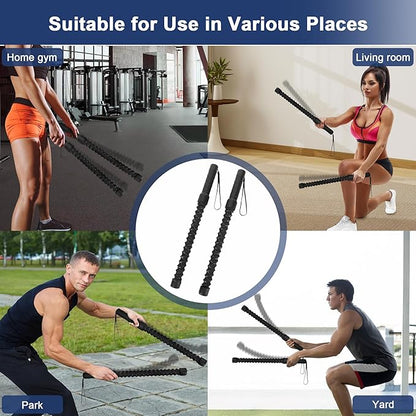 ASIEIT Ropeless Battle Ropes for Home Gym, Lightweight Battle Rope for Fitness Beginners, Portable