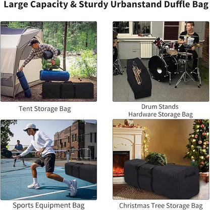 Urbanstand 52 Inch Large Duffle Bag for Travel Camping Sport Equipment Storage Bag with 2-way