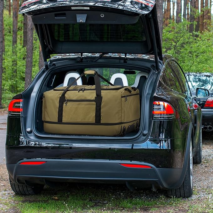 Laripwit Collapsible Duffle Bag with Wheels 130-170L Extra Large Expandable Travel Duffel Bag for