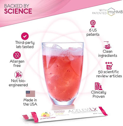 Powder Supplement for Women - with HMB Collagen Enhancer Plus Vitamin D3 with K2, Horsetail and