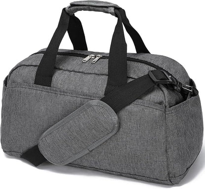 14 inch Small Gym Bag for Women & Men, Mini Duffel Bag for Travel Sports Lightweight Carry On Bag