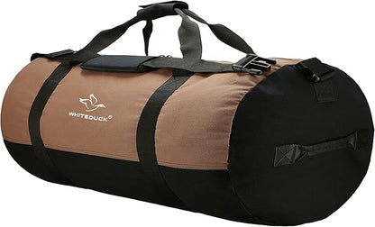 WHITEDUCK Heavy Duty Canvas Duffel Bag for Men and Women - Foldable Military Army Style Duffel Bag