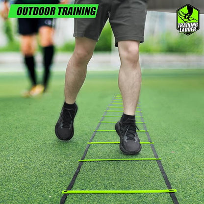 Teenitor Agility Ladder Speed Ladder Training Ladder for Soccer, Speed, Football Fitness Feet